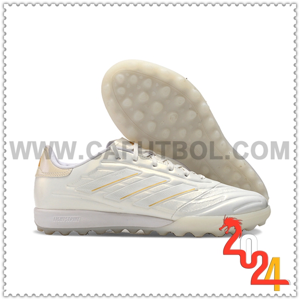 Copa Zapatos Futbol PURE.3 TF BOOTS Blanco