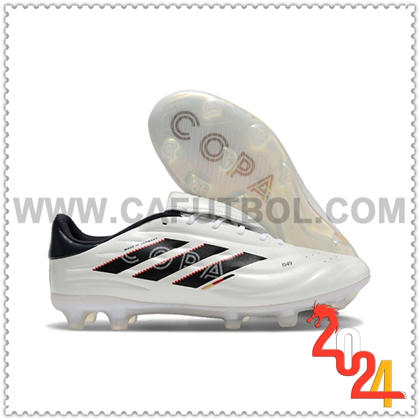 Copa Zapatos Futbol PURE 2 ELITE MADE IN GERMANY FG Blanco/Negro