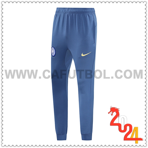 Pantalon Entrenamiento Inter Milan Azul 2024 2025