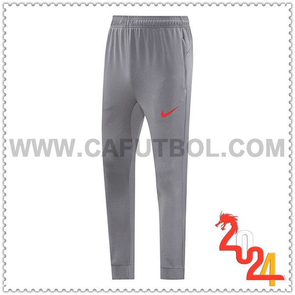 Pantalon Entrenamiento Atletico Madrid Gris 2024 2025 -02