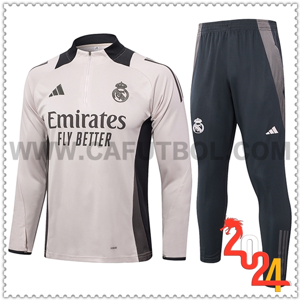 Chandal Futbol Real Madrid Rosa/Gris 2024 2025 -03