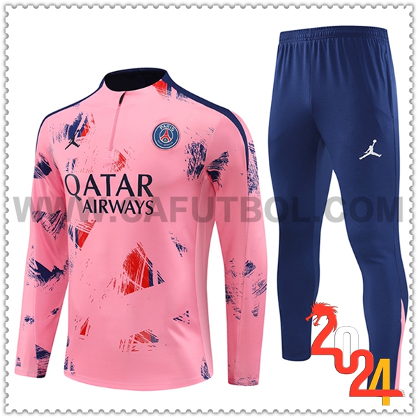 Chandal Futbol PSG Rosa/Azul 2024 2025