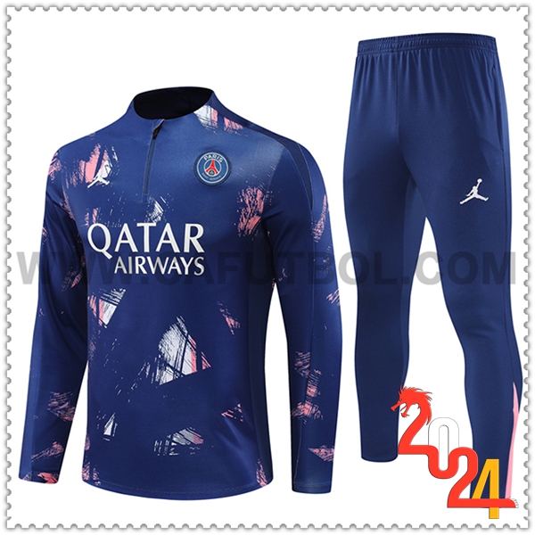 Chandal Futbol PSG Azul/Rosa 2024 2025