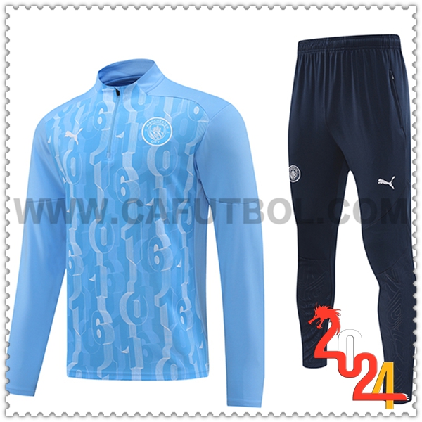 Chandal Futbol Manchester City Azul 2024 2025