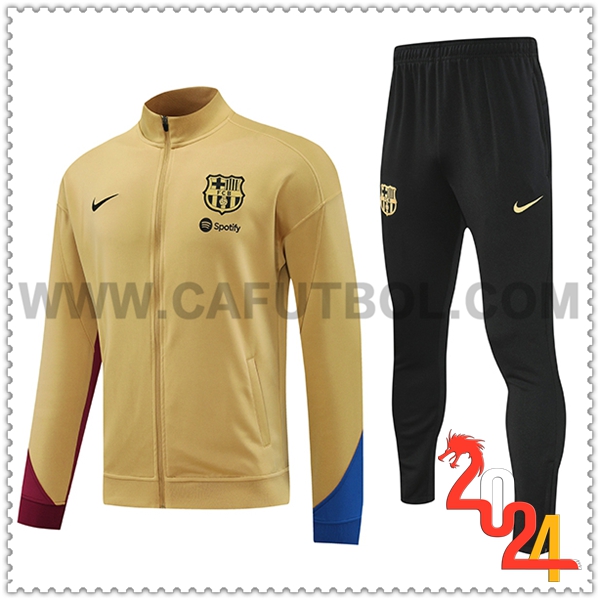 Chandal Futbol FC Barcelona Marrón/Azul/Rojo 2024 2025 -02