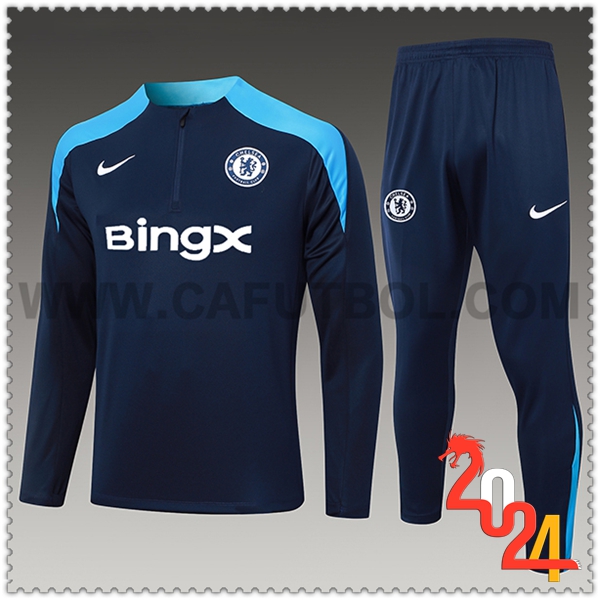 Chandal Futbol FC Chelsea Ninos azul real 2024 2025 -02