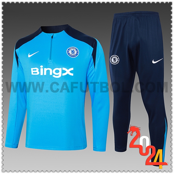 Chandal Futbol FC Chelsea Ninos Azul 2024 2025