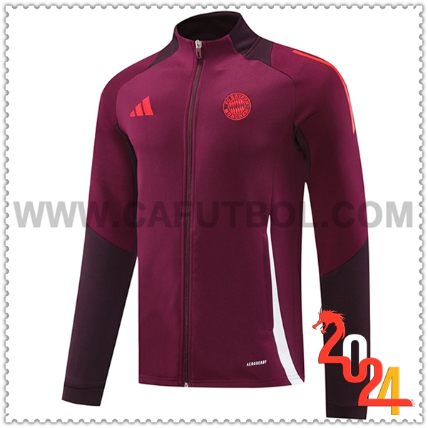 Chaquetas Futbol Bayern Munich Rojo 2024 2025