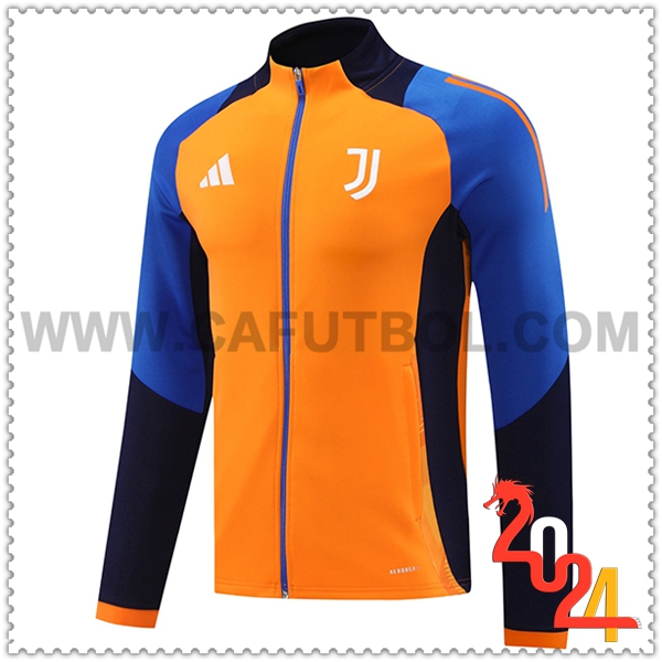 Chaquetas Futbol Juventus Naranja/Azul 2024 2025