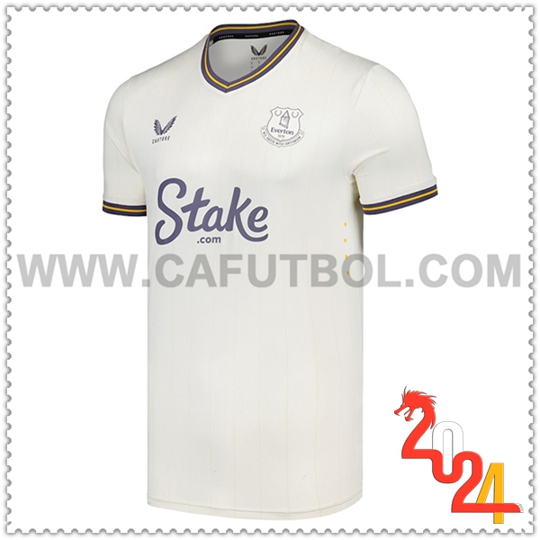 Tercero Nuevo Camiseta Everton Verde 2024 2025