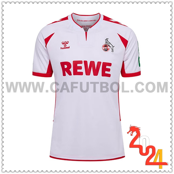 Camiseta Futbol FC Koln Blanco Edicion especial 2024 2025