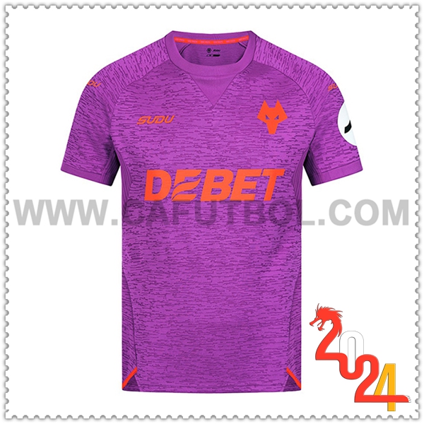 Tercero Nuevo Camiseta Wolves 2024 2025