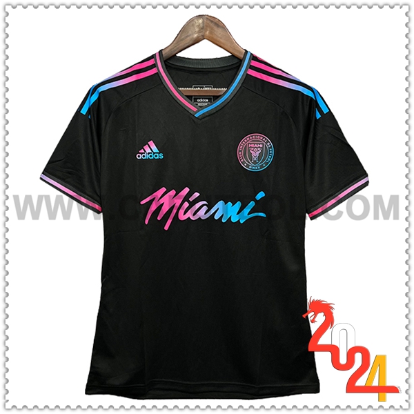 Camiseta Futbol Inter Miami CF Negro Edicion especial 2024 2025