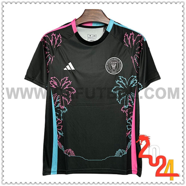 Camiseta Futbol Inter Miami CF Negro Edicion especial 2024 2025