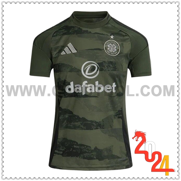 Tercero Nuevo Camiseta Celtic FC 2024 2025