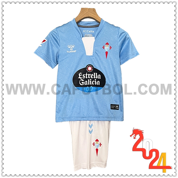 Primera Equipacion del Celta Vigo Ninos 2024 2025