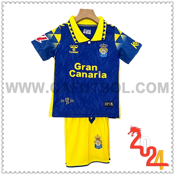 Segunda Equipacion del Las Palmas Ninos 2024 2025