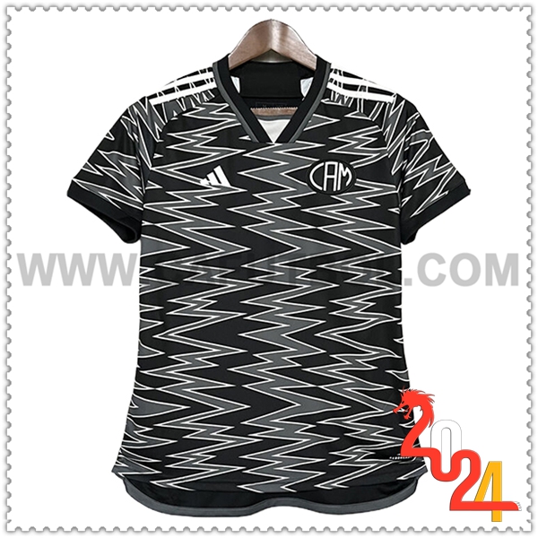 Tercero Camiseta Futbol Atletico Mineiro Mujer 2024 2025