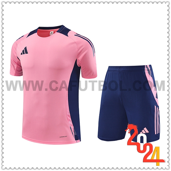 Camiseta Entrenamiento Adidas Rosa/Violeta 2024 2025