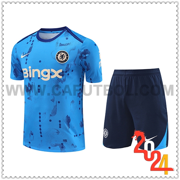 Camiseta Entrenamiento FC Chelsea Azul 2024 2025