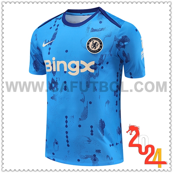 Camiseta Entrenamiento FC Chelsea Azul 2024 2025