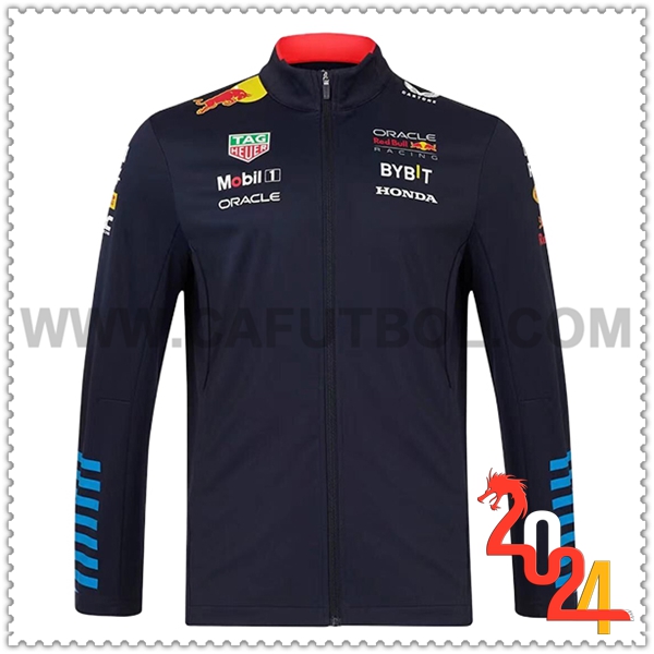 Chaquetas RedBull Racing F1 Team Negro/Azul 2024