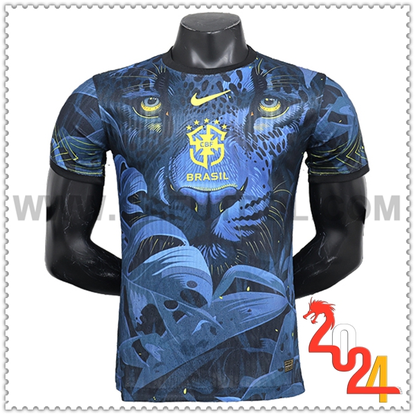 Camiseta Equipo Brasil Azul marino Edicion especial 2024 2025