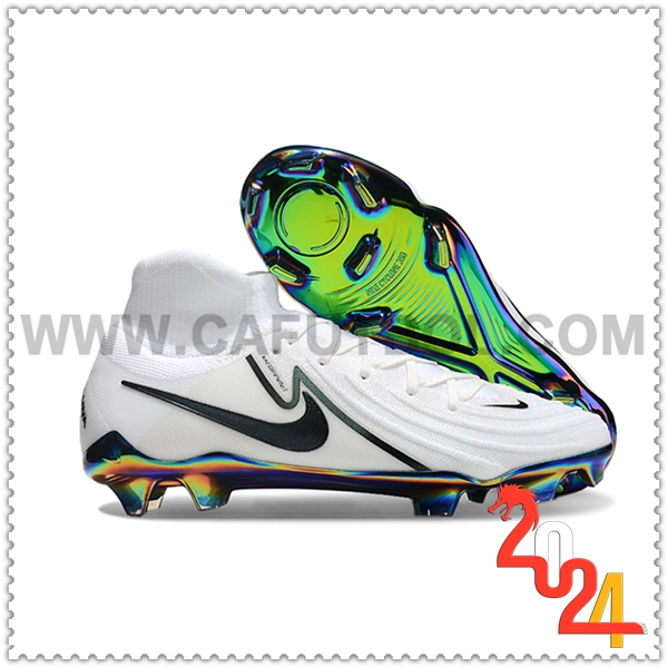 Nike Zapatos Futbol Phantom Luna Elite NU FG Blanco/Negro