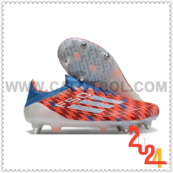 Adidas Zapatos Futbol F50 Elite SG Naranja/Azul