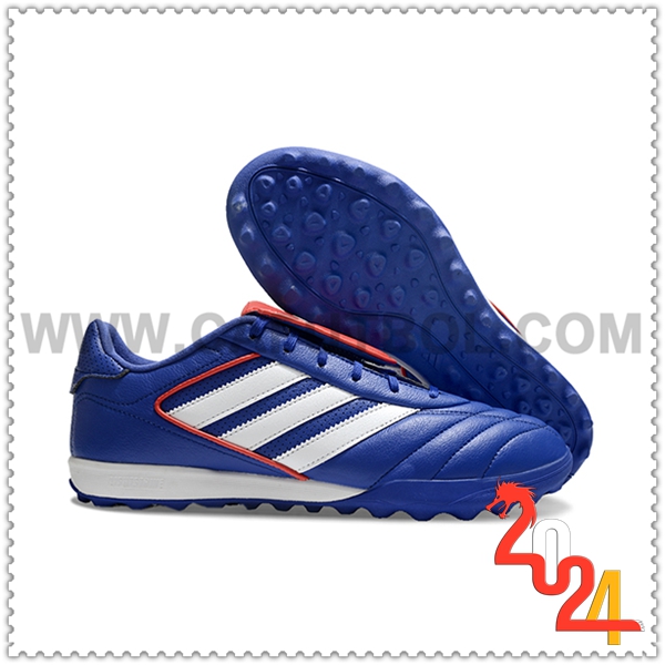 Copa Zapatos Futbol GLORO II TF Azul/Blanco/Naranja