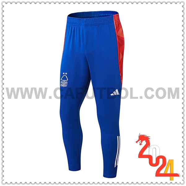 Pantalones Entrenamiento Nottingham Forest Azul/Rojo 2024/202