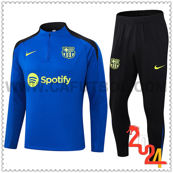 Chandal Futbol FC Barcelona Azul/Negro 2024 2025 -03