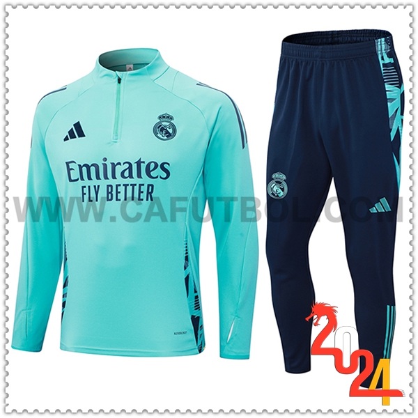 Chandal Futbol Real Madrid Verde/Azul 2024 2025 -02