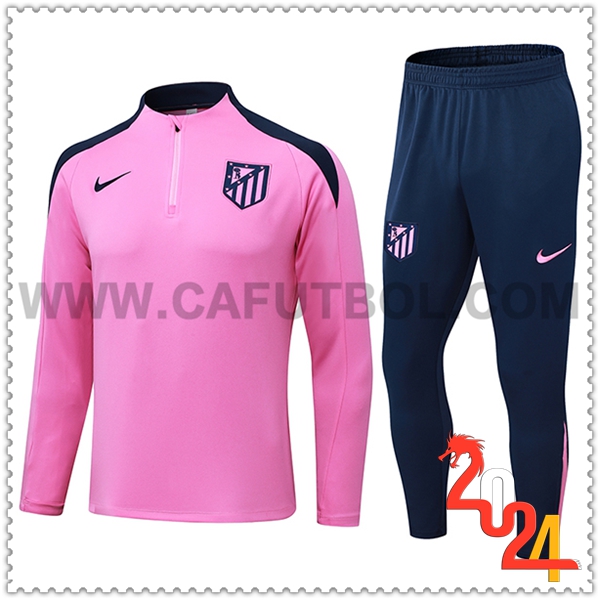 Chandal Futbol Atletico Madrid Rosa/Azul 2024 2025