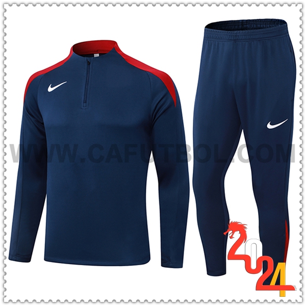 Chandal Futbol Nike Azul/Rojo 2024 2025