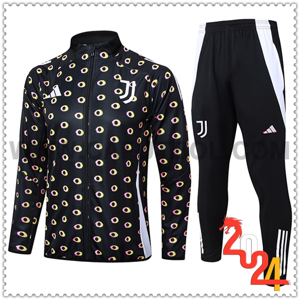 Chandal Chaquetas Futbol Juventus Negro 2024 2025