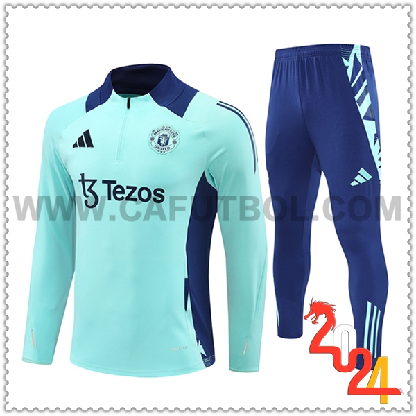 Chandal Futbol Manchester United Azul 2024 2025