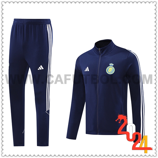 Chandal Chaquetas Futbol Al-Nassr FC azul real 2024 2025