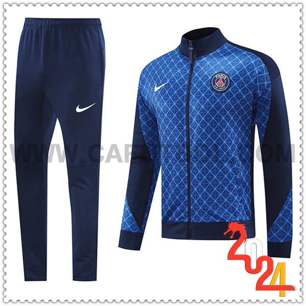 Chandal Chaquetas Futbol PSG Azul 2024 2025