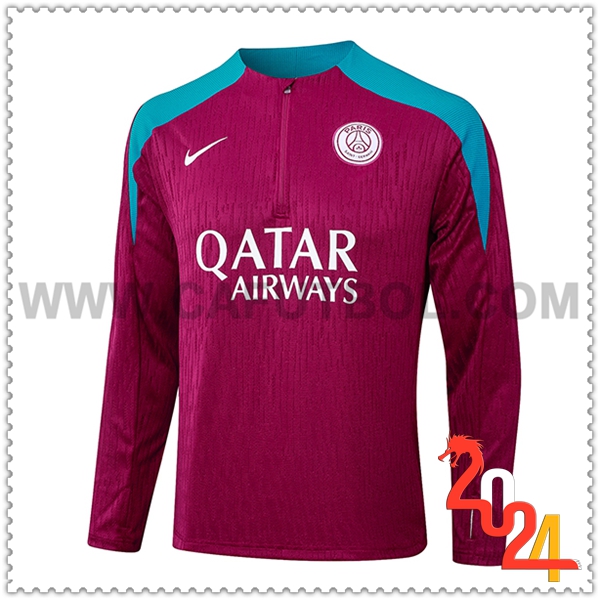 Sudadera Entrenamiento PSG Violeta/Azul 2024 2025