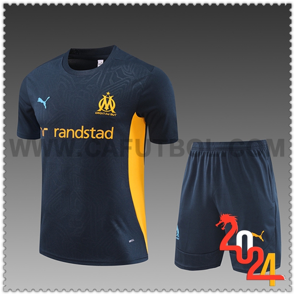 Camiseta Entrenamiento Marsella Ninos azul real 2024 2025