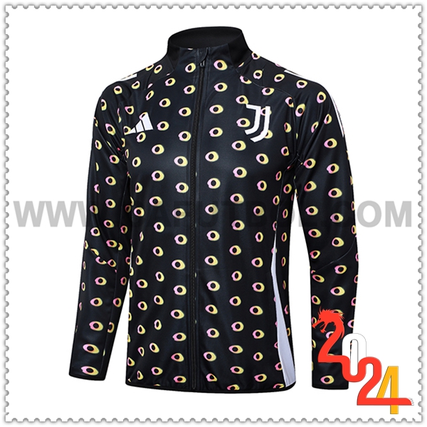 Chaquetas Futbol Juventus Negro 2024 2025