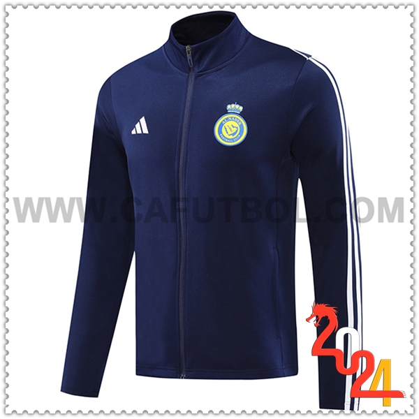 Chaquetas Futbol Al-Nassr FC azul real 2024 2025