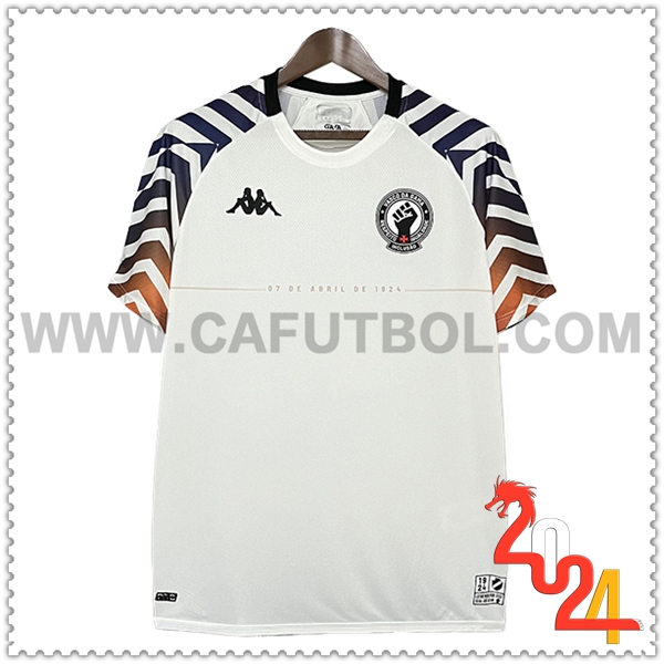 Camiseta Futbol CR Vasco Da Gama Blanco Edicion especial 2024 2025