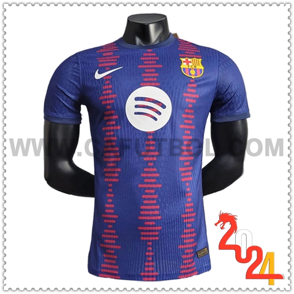 Camiseta Futbol FC Barcelona Azul marino Edicion especial 2024 2025