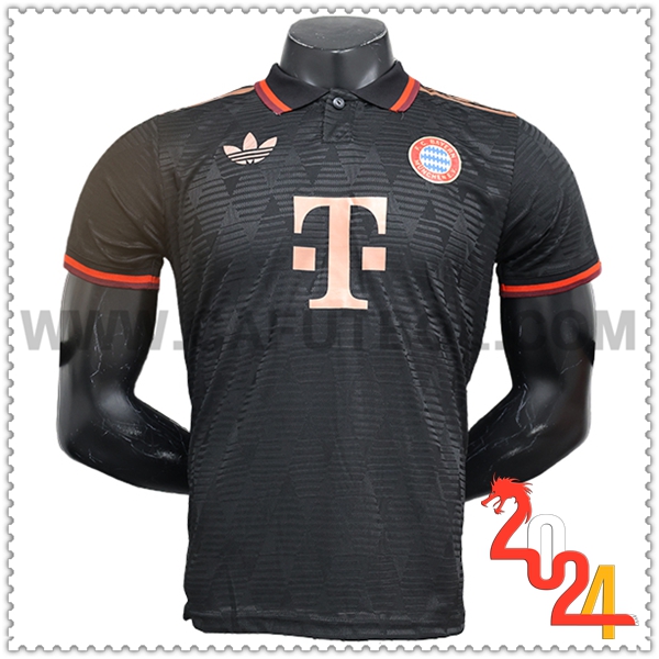 Camiseta Futbol Bayern Munich Negro Edicion especial 2024 2025