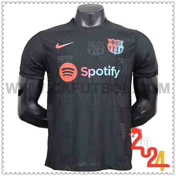 Camiseta Futbol FC Barcelona Negro Edicion especial 2024 2025