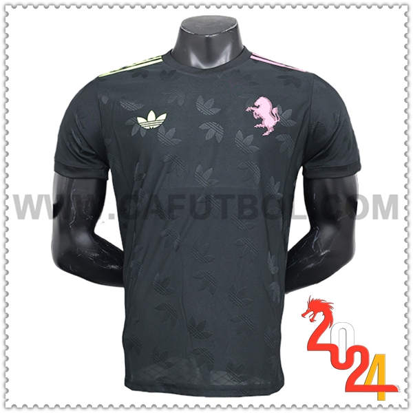 Camiseta Futbol Manchester United Negro Edicion especial 2024 2025