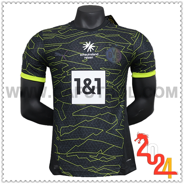 Camiseta Futbol Dortmund BVB Negro Edicion especial 2024 2025