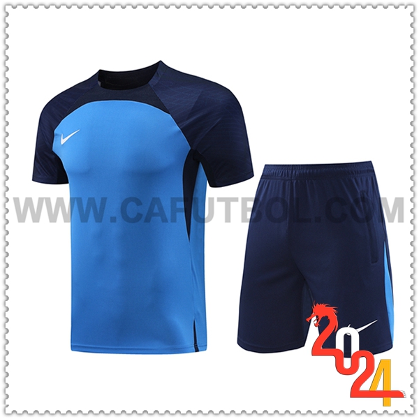 Camiseta Entrenamiento Nike Azul 2024 2025 -04